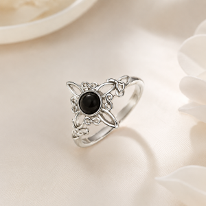Bague Obsidienne Argent 925