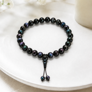 Rainbow Obsidian Beaded Bracelet