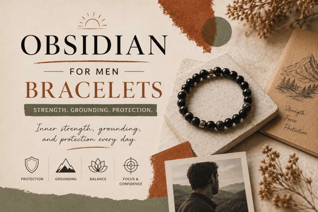 obsidian-bracelet-for-men