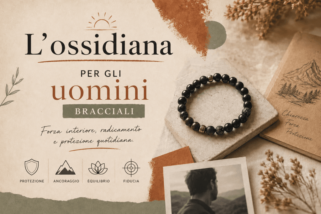 l'obssidiana per gli uomini