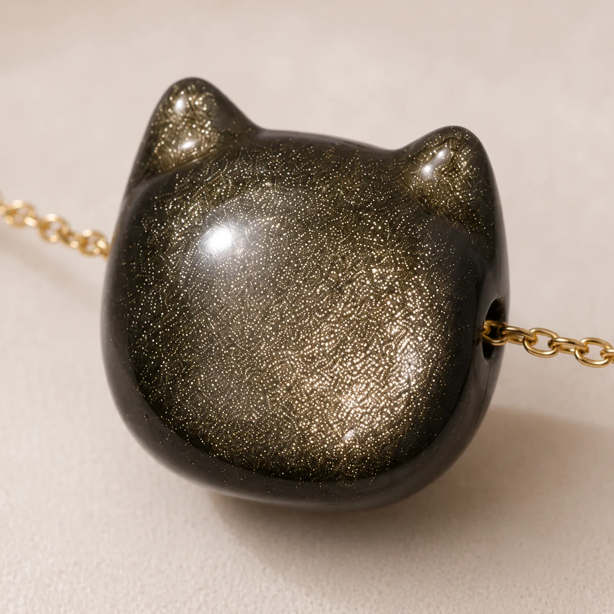 Pingente de Obsidiana Dourada Pingente de Obsidiana Dourada