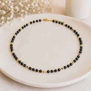 Collier Obsidienne Noire
