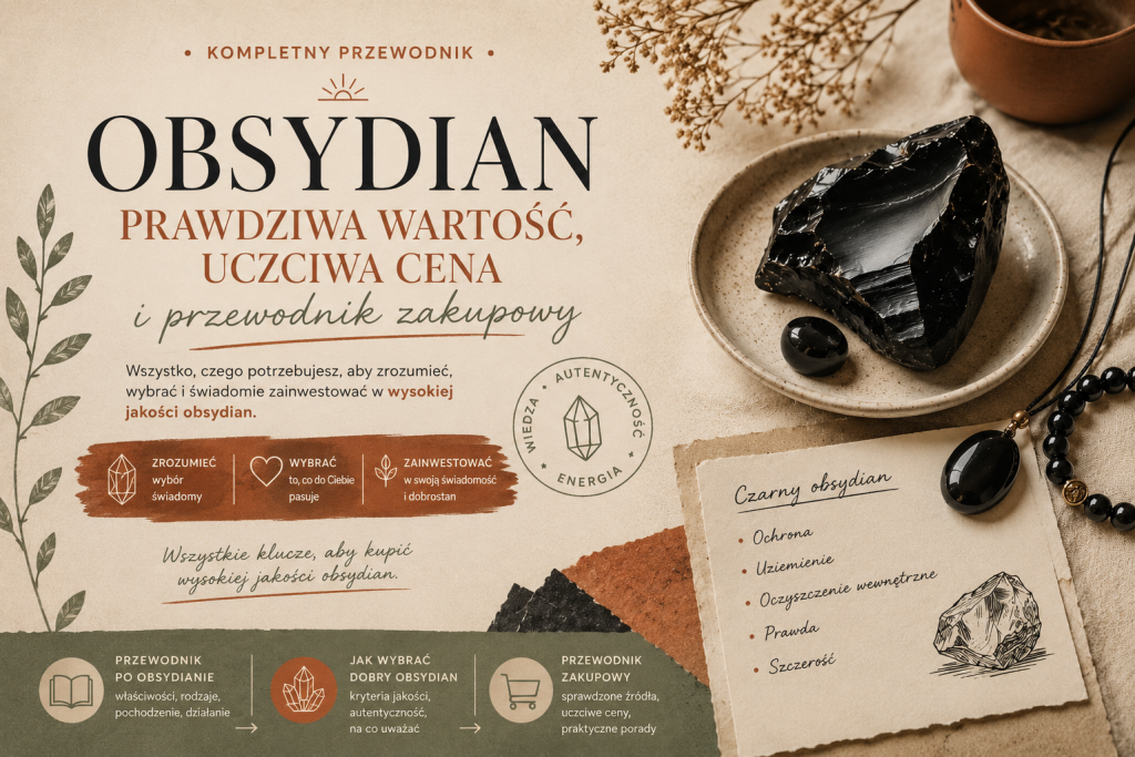 Obsydian prawdziwa wartosc uczciwa cena
