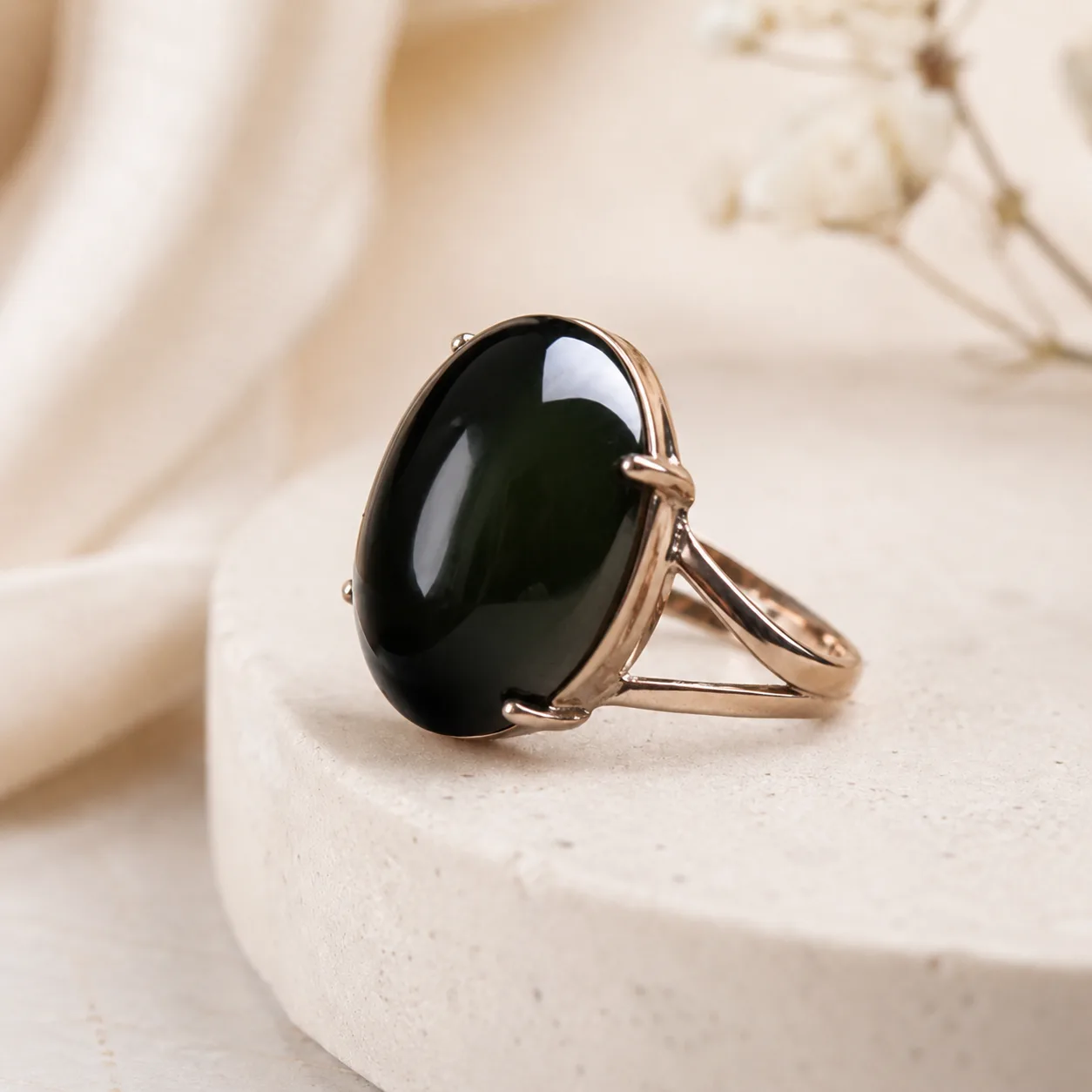 Rainbow obsidian ring Rainbow obsidian ring
